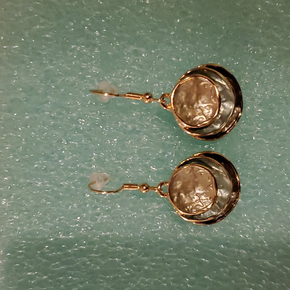 Multi Layered Bohemian Circular Dangle Earrings I… - image 3